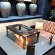 Outdoor Fireplace Creating Warmth and Intrigue - Exterior at RockSugar Pan Asian Kitchen