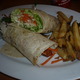calamari wrap at Beach Grass Cafe