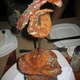 Tower of Sweet Potato Chips - A Tower of Parmesan Sweet Potato Chips at Opah Restaurant & Bar