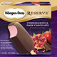 Pomegranate & Dark chocolate bar - Pomegranate & Dark chocolate bar at Haagen-Dazs Ice Cream