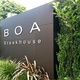 Sign In Front of Restaurant - Exterior at Boa Steakhouse