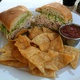 Turkey & Guacamole Sandwich With House-Made Lime Tortilla Chips and Salsa - Dish at Sweet Butter Kitchen