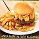 JOE'S SURF N TURF BURGER - JOE'S SURF N TURF BURGER at Joe's Crab Shack