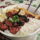 Charbroiled pork and shrimp with egg roll, rice vermicelli and vegetables - #42 Bun Tom Cha Gio Thit Nuong at Pho Hai Tuyet II