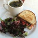 Half a Sweet Butter BLT and a Cup of the Kale and White Bean Soup of the Day - Dish at Sweet Butter Kitchen