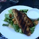 Blackened Fish On A Bed Of Caesar Salad - Dish at Boscos