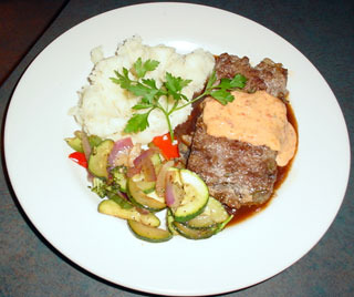 Steve's Homemade Meatloaf With Sun Dried Tomato Pesto at DuckTales Kitchen