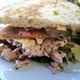 Side View of the Grilled Turkey and Grafton Cheese Sandwich - Dish at Sweet Butter Kitchen
