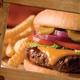 HALF POUND CHEESEBURGER - HALF POUND CHEESEBURGER at Sonny's Bar-B-Q