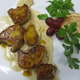 Pan Seared Foie Gras in Apple Cognac Sauce at Cote Gourmet