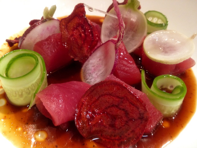 chili tuna at Noka Contemporary Japanese cuisine & sushi bar