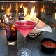 Soda, Orchard Road Martini and Rice Crackers with Dipping Sauce - Dish at RockSugar Pan Asian Kitchen