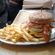 Triple Bacon Turkey Burger.....yummy - Restaurant Menu at columbia restaurant