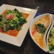 These are the Enchiladas as I was served them with the two sides. - Blue Corn Enchilada at BOA