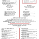 Dinner Menu - Restaurant Menu at G-50