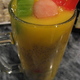 Peache Freeze w/mini pearls & fruit top at Joy Yee's Noodle Shop