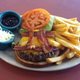 BBQ bacon cheddar burger at Crystal Fountain Cafe