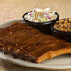 Rib Plate at Sticky Fingers Smokehouse
