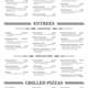 Menu Page 2 - Restaurant Menu at Twenty Water Street & Warehouse Tavern