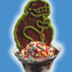 Dinosaur Sundae - Dinosaur Sundae at Bruster's Ice Cream