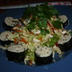 asian salad at Beach Grass Cafe