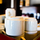 Great Coffees and loose teas - Cappucino at Promenade Bistro