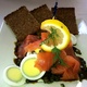Smoked Salmon Appetizer - Dish at Andersen's Danish Restaurant & Bakery