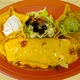 Flauta Burrito - ground beef or chicken & Spanish rice, in flour tortilla, w chili verde & cheese. - Flauta Burrito at Cintia's of Mexico Restaurant