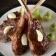 "gempei" miso marinated lamb chops - "gempei" miso marinated lamb chops at Megu