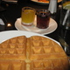 Belgian Waffle at LA Food Show Grill & Bar