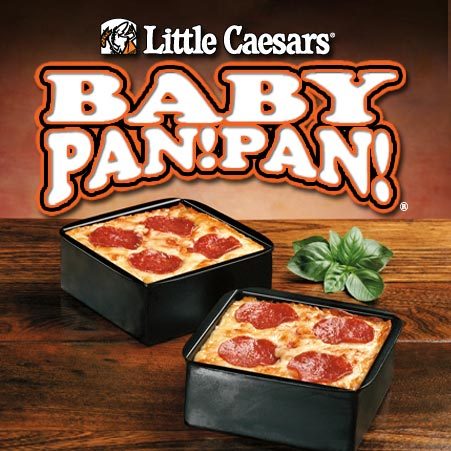 There are calories in a Baby Pan!Pan! Cheese Pizza from Little Caesars. Most of those calories come from fat (41%) and carbohydrates (42%).