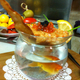 Salmon tartar at Nasha Rasha