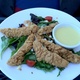 Fried Chicken Salad With Honey Mustard Dressing - Dish at Boscos
