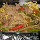Bird nest noodle takeout style - noodles come separate from sauce then you mix it - Bird Nest Noodle at Ma & I