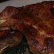 Two 10 oz chops, blackened with Cajun seasonings. Served with sauteed spinach and a side of linguine - Blackend Pork Chops at Scapa