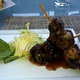 Marinated Skirt Steak Pinwheels - Dish at Boa Steakhouse