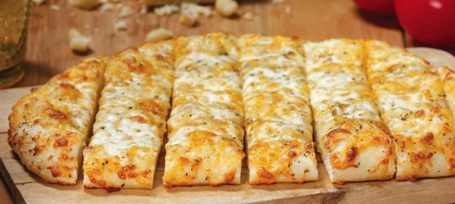 Cheesy Breadsticks at Fat Boy's Pizza and Ice Cream