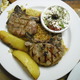 Grilled pork chops - Brizoles at Acropol