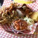 Smoked pulled pork at Lovey's BBQ